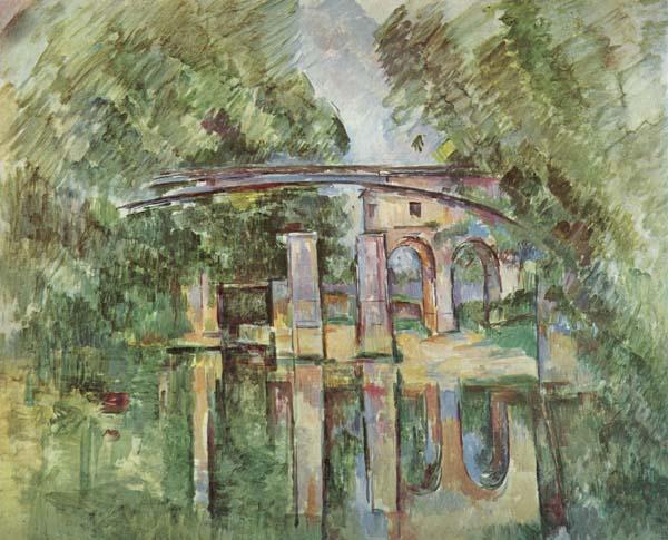 Paul Cezanne Aqueduct and Lock